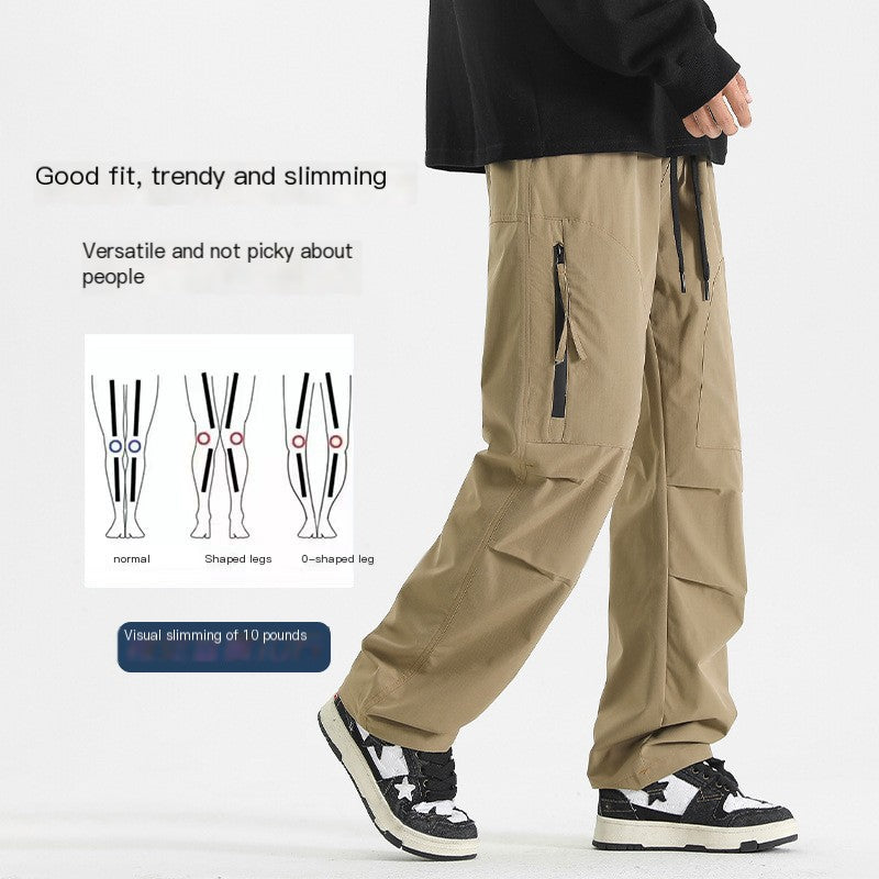 Multi-Pocket Tactical Loose Windproof Cargo Pants