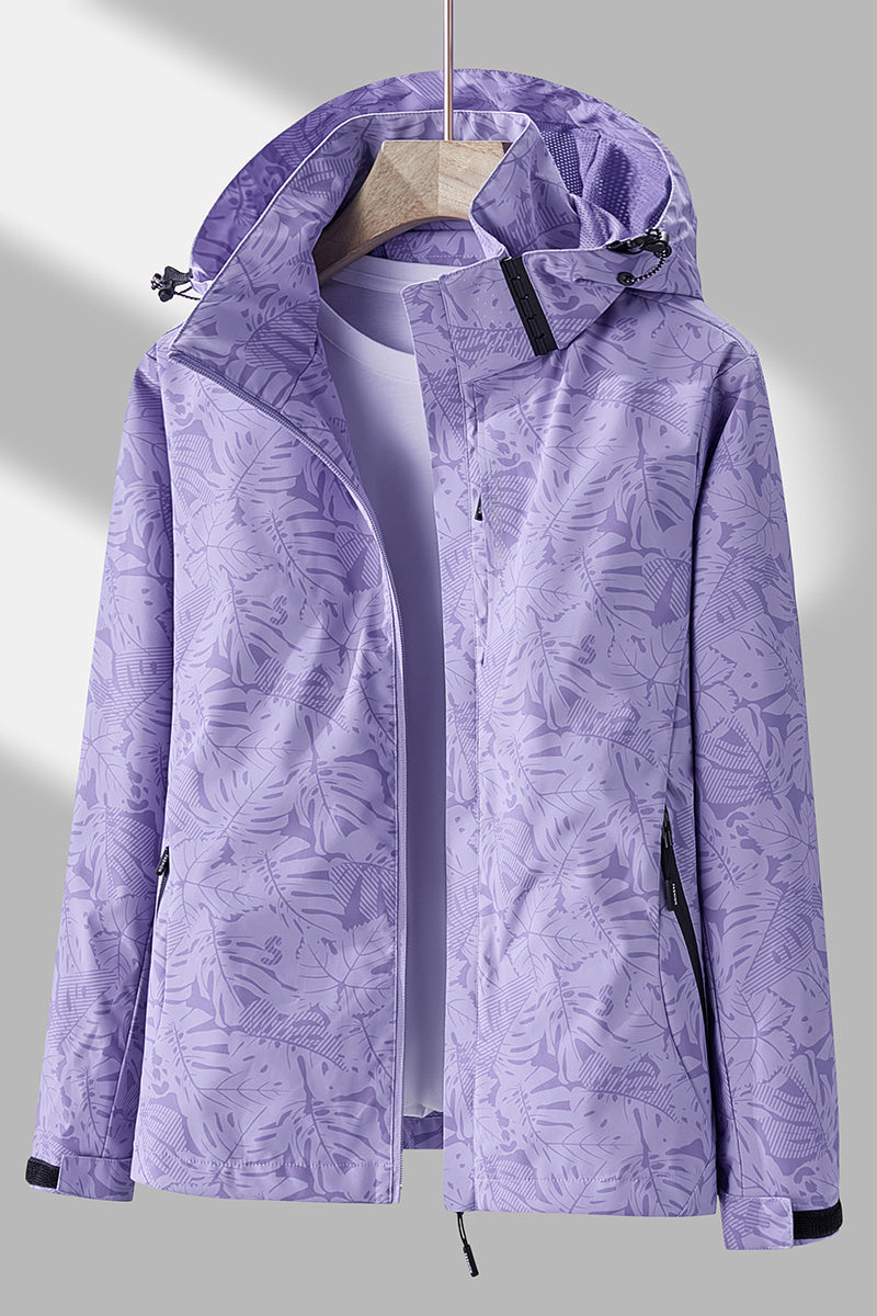 Women's Lightweight Windproof Hooded Jacket