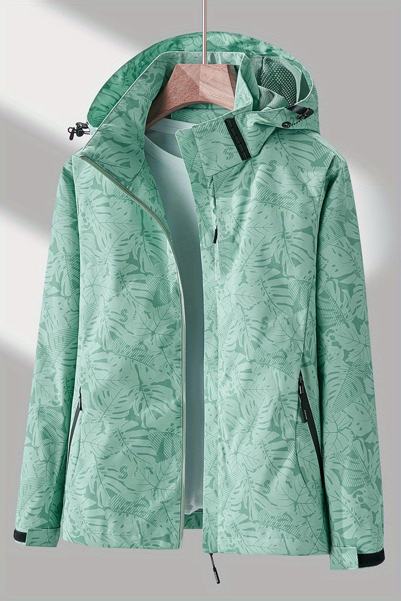Women's Lightweight Windproof Hooded Jacket