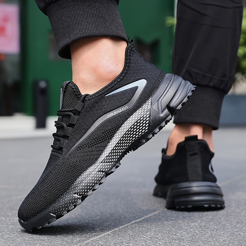 Mens Breathable NonSlip Sneakers Active  Casual