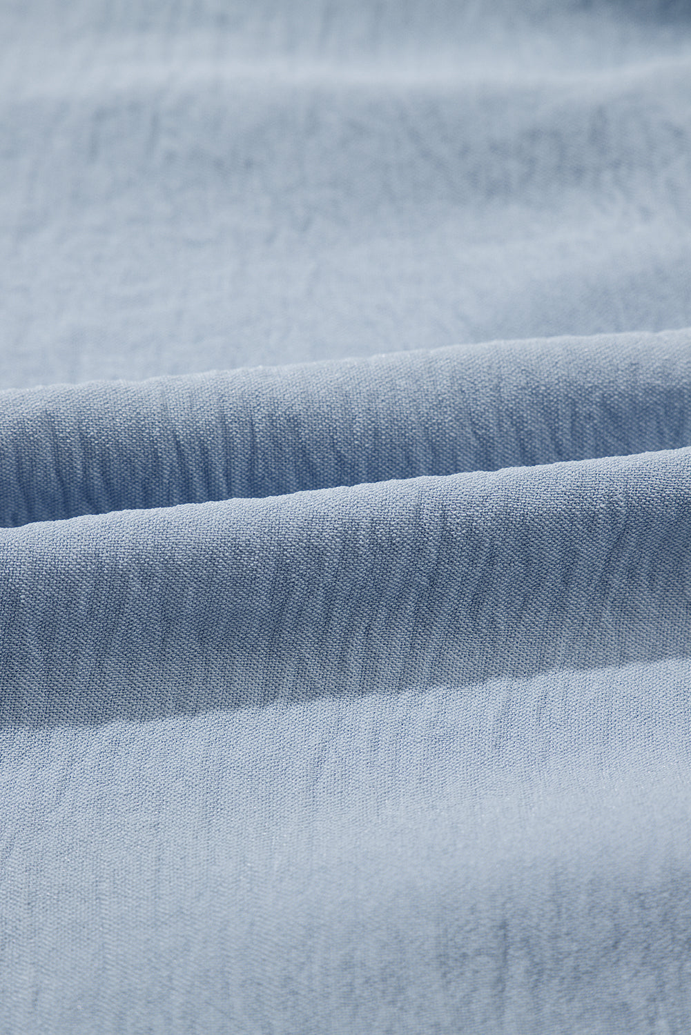 Solid Button-Up Collared Tiered Dress