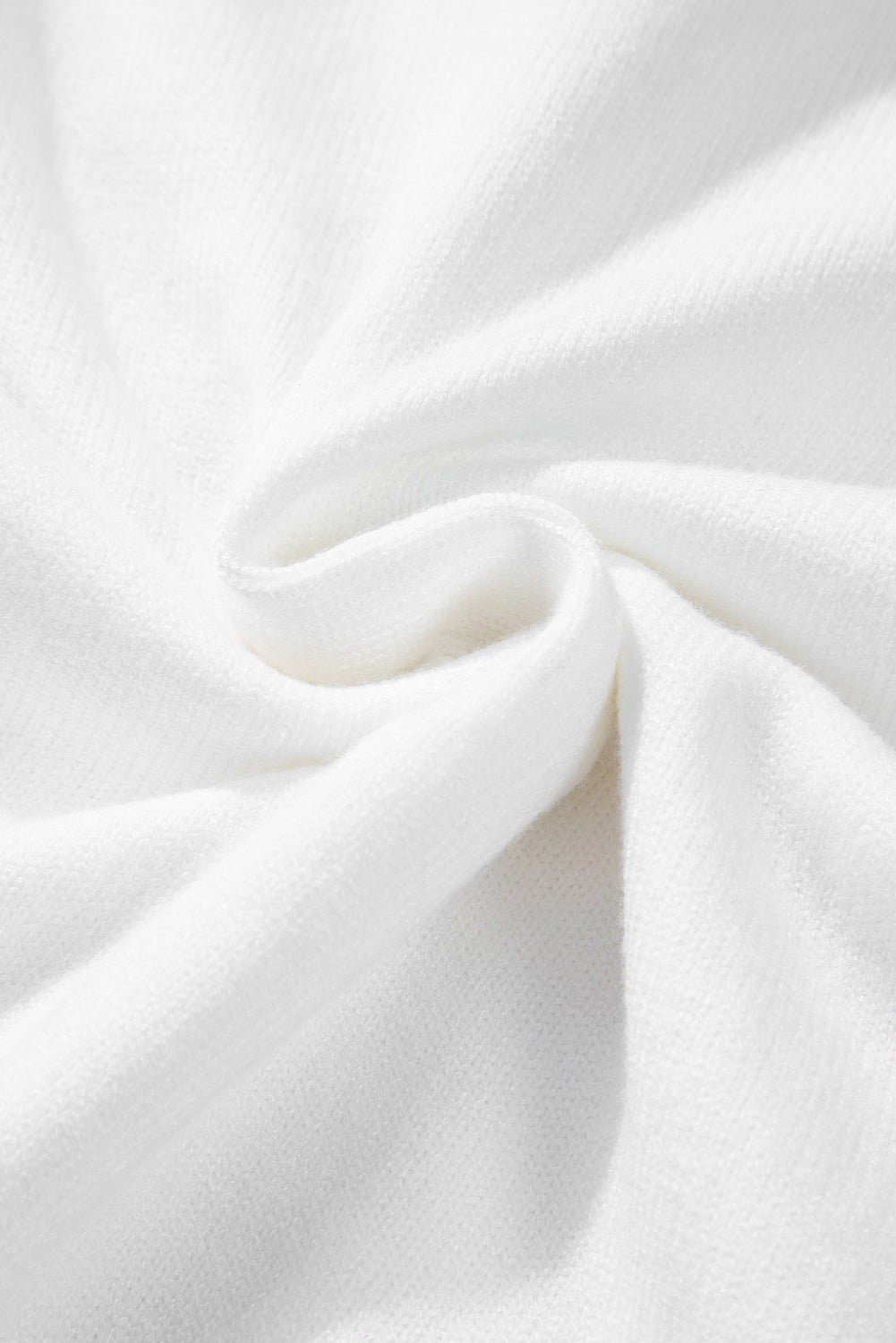 Thankful Embroidered Ribbed Trim Thanksgiving Sweater