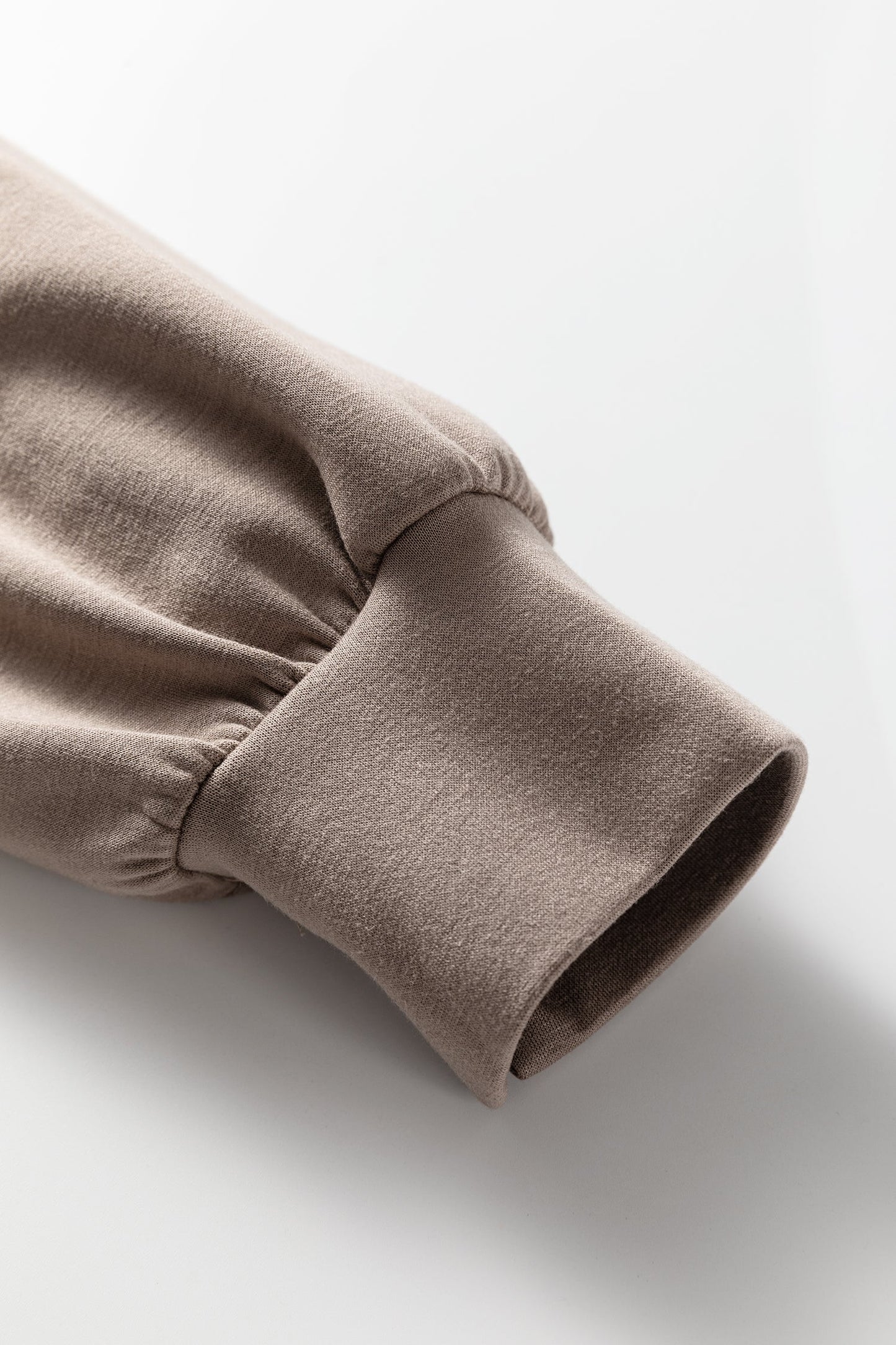 Solid Quarter-Zip Top and Drawstring Pants Set