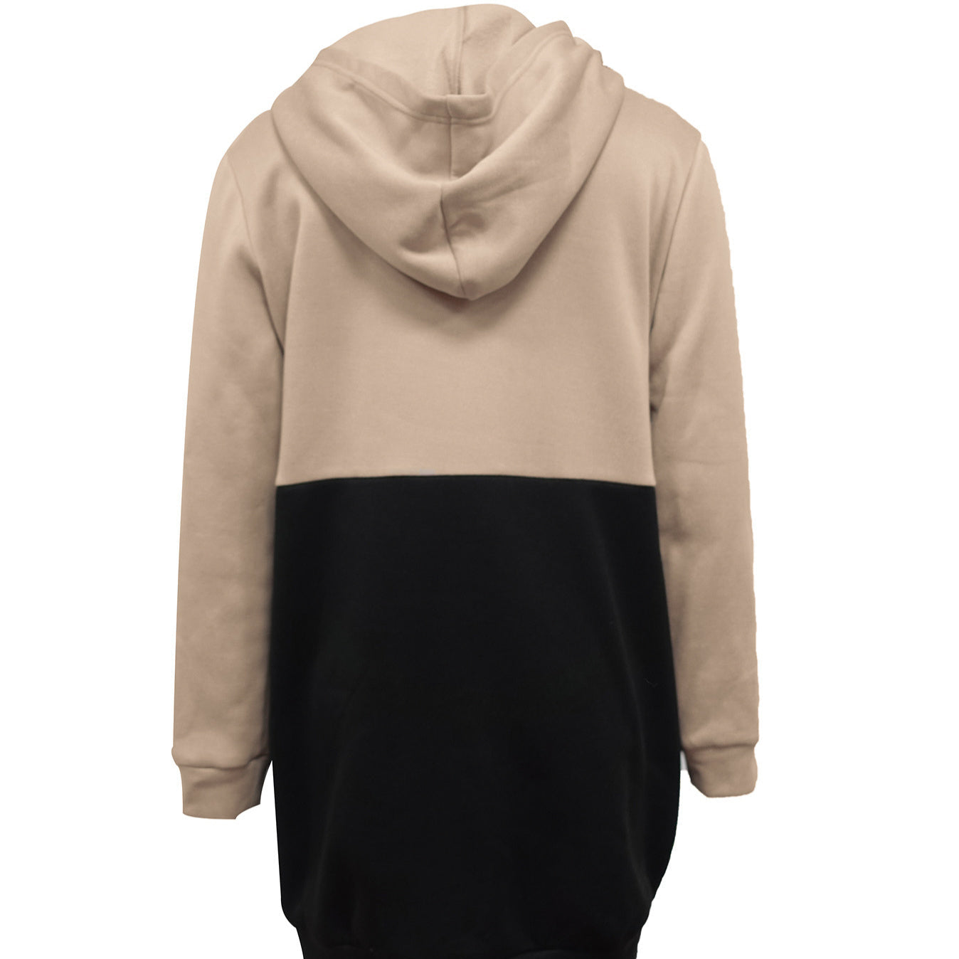 Women’s Deer & Plaid Hooded Sweatshirt Dress