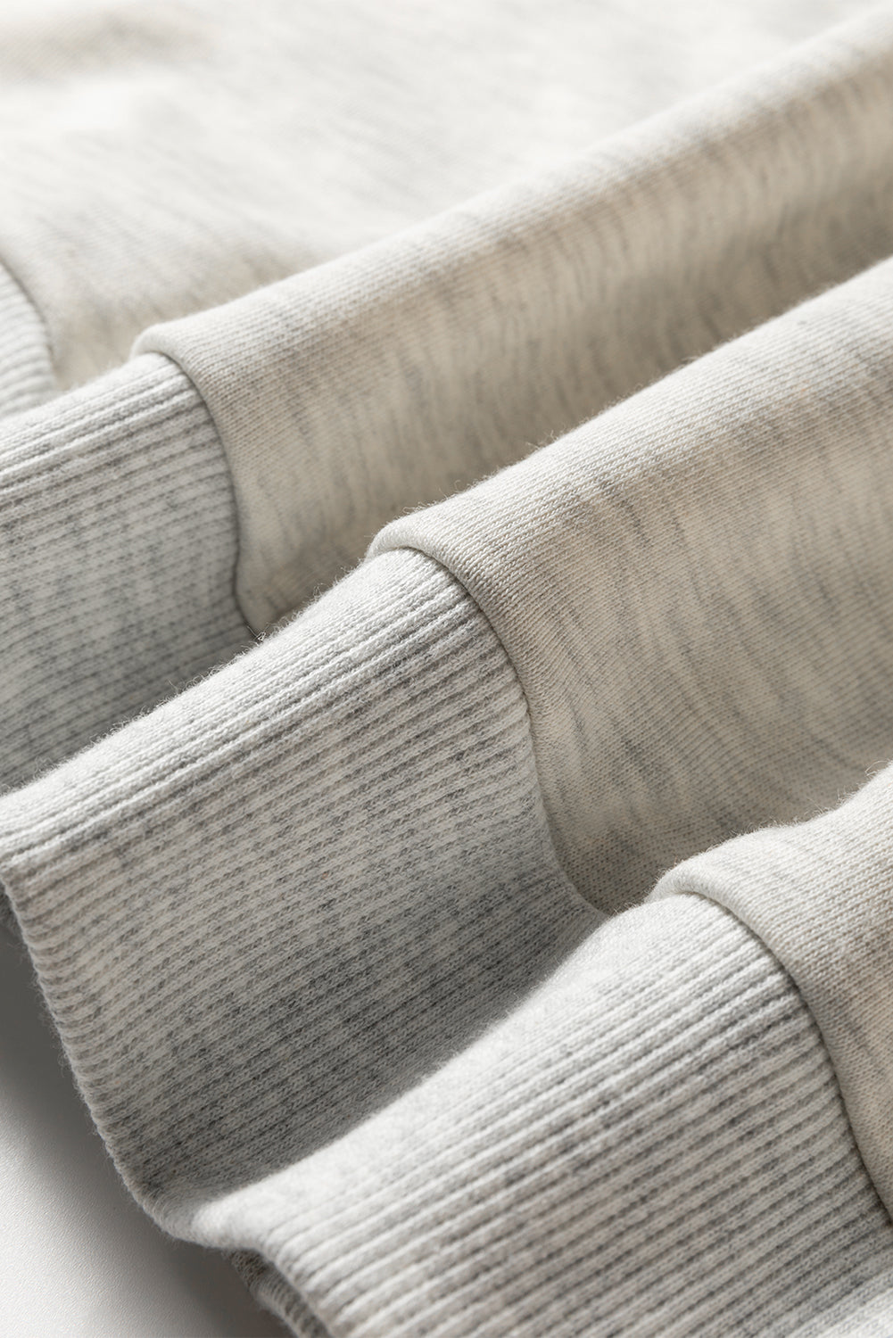 Stripe Patchwork Drop Shoulder Sweatshirt