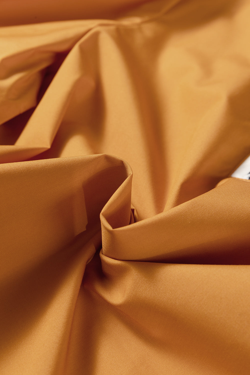 Leopard Contrast Trim Split Neck Puff Sleeve Blouse