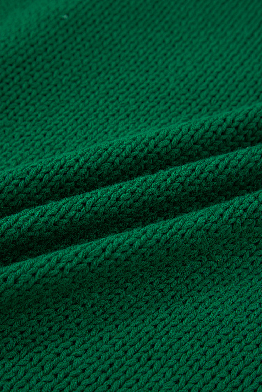 Plaid Bow Drop Shoulder Christmas Sweater