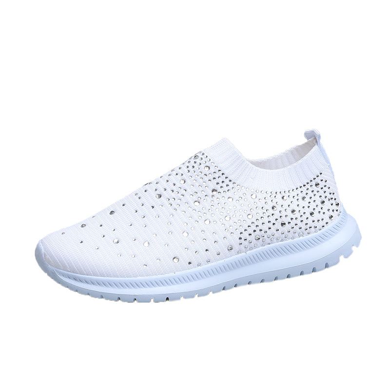 Women's Color block Mesh Platform Breathable Sneakers