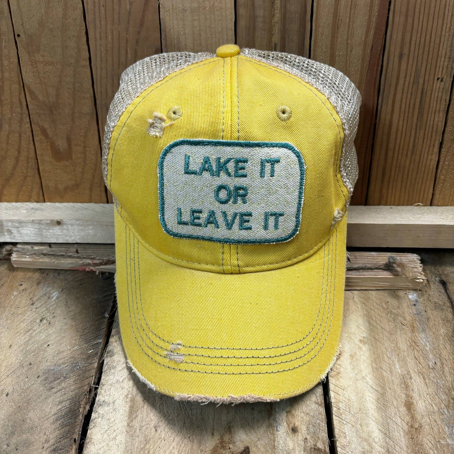Lake It or Leave It Trucker Hat