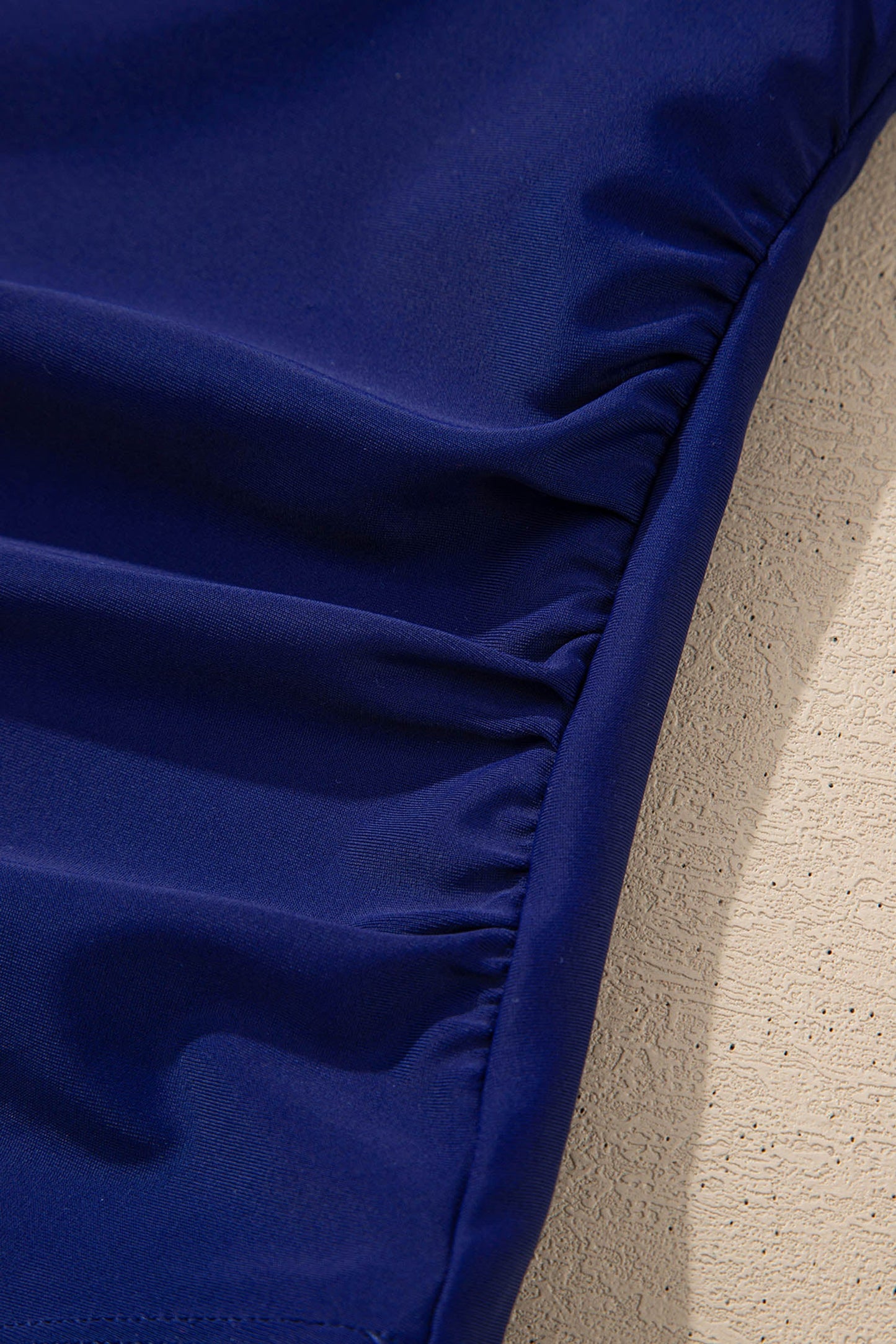 Colorblock Square Neckline One-Piece Swimsuit