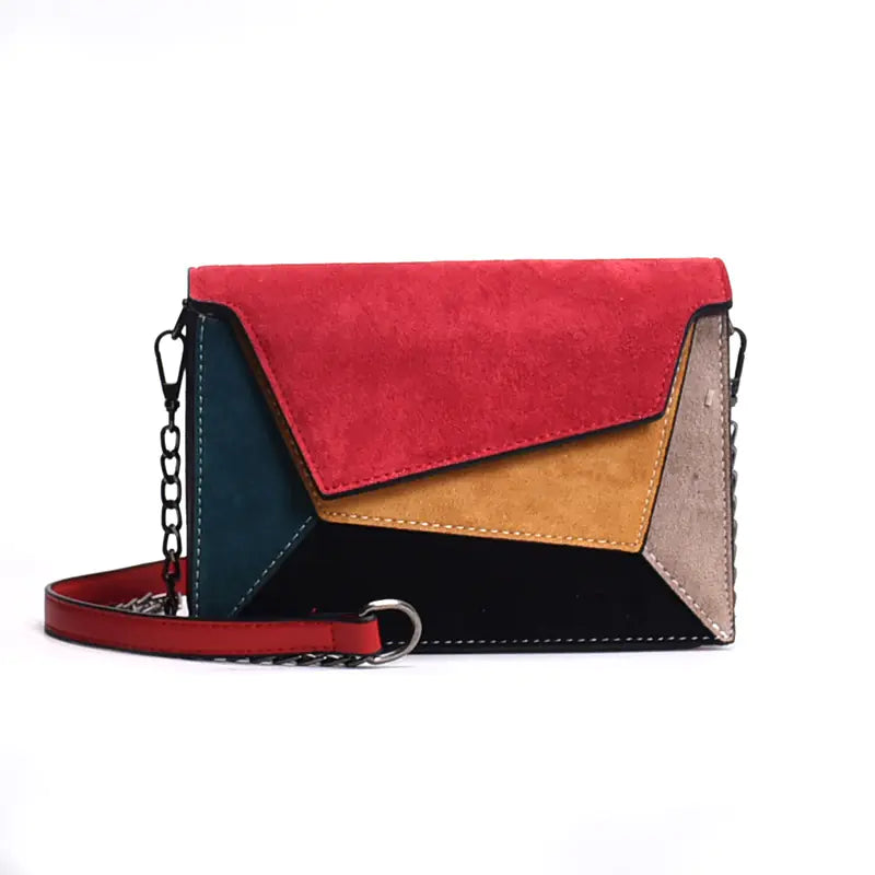 Color Block Mini Shoulder Bag for Women