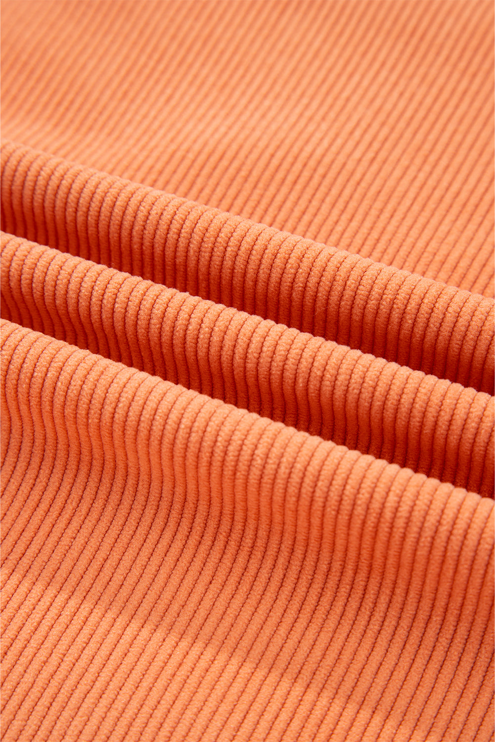 Orange Sequin Pumpkin Patched Twisted Rib Baggy Sweatshirt