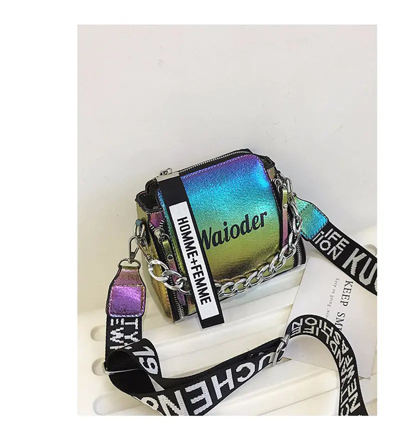 Trendy Crossbody Bag with Strap