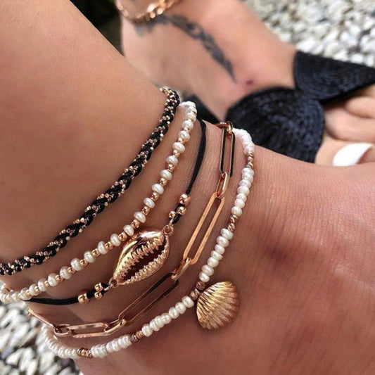 Golden Shore Anklet