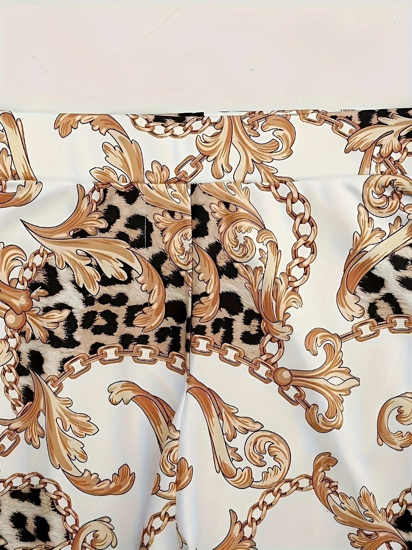 Geometric Print Two-Piece Blazer Set