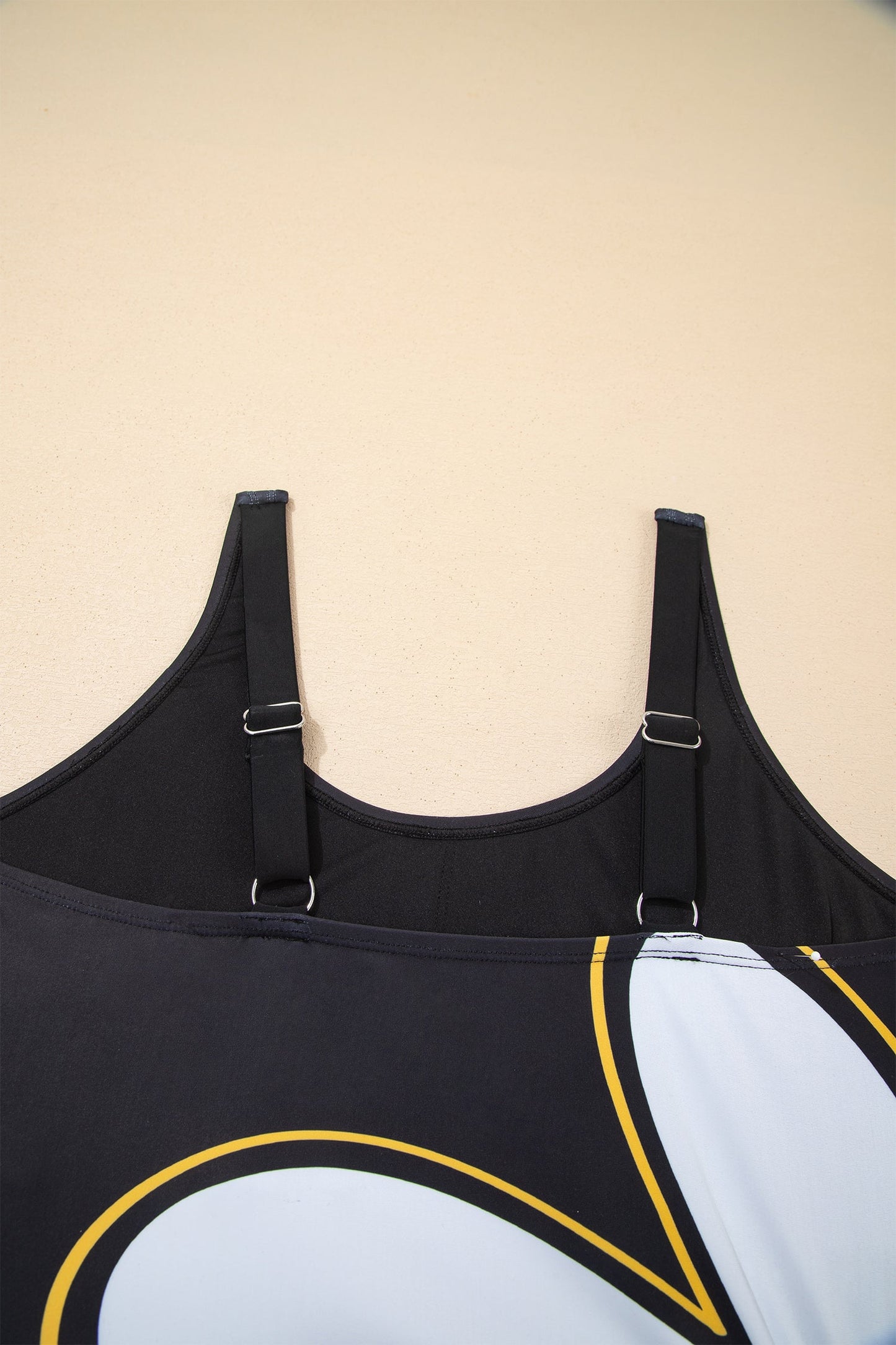 Floral Sleeveless Drawstring One-Piece Swimsuit