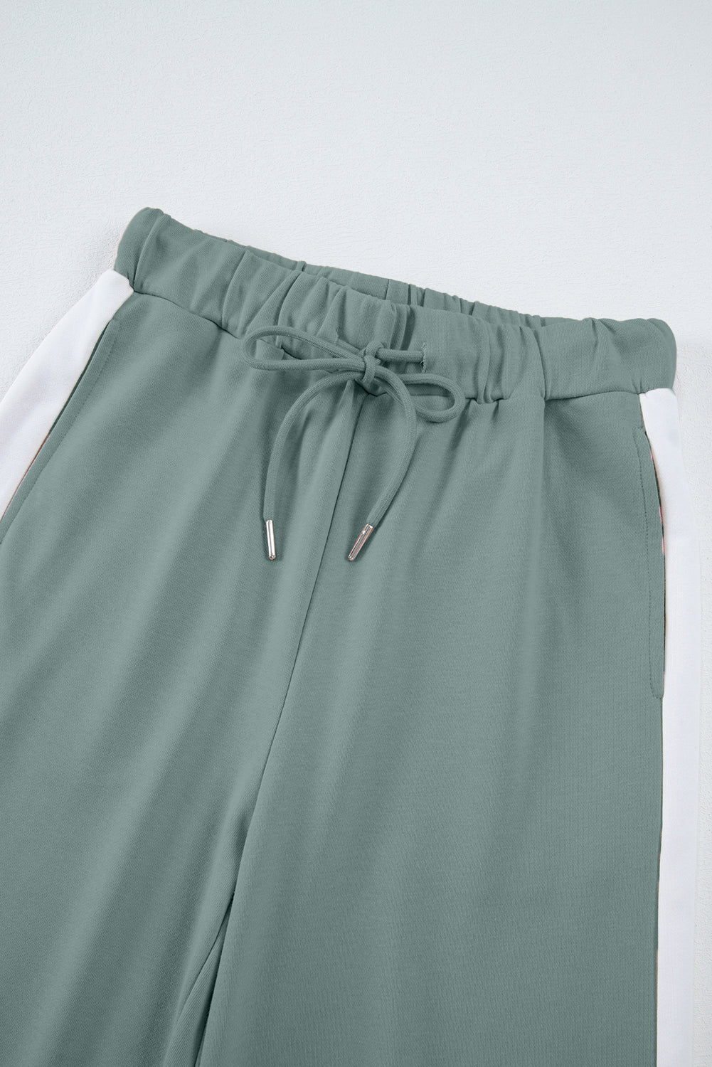 Varsity Stripe Pullover and Drawstring Pant Set