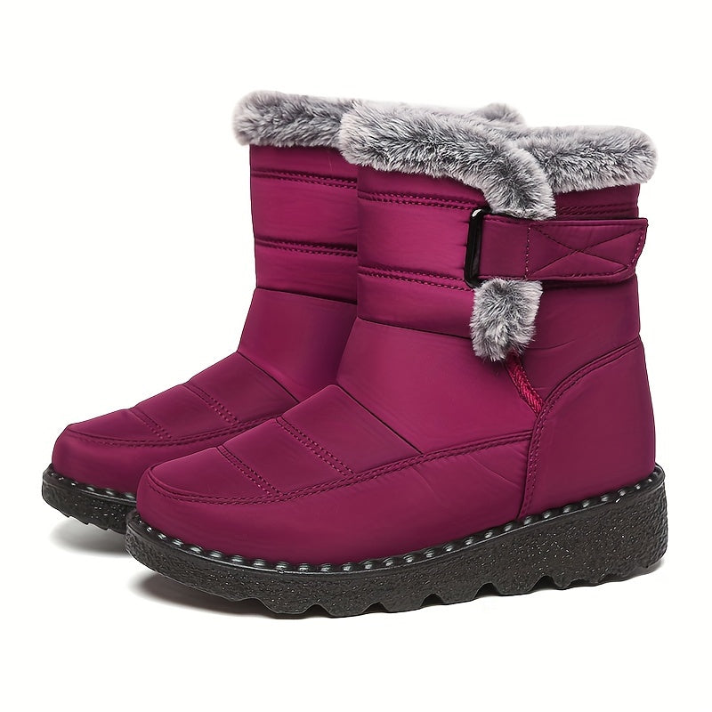Winter Boots for Women New Long Plush Snow Boots