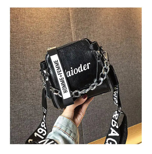 Trendy Crossbody Bag with Strap