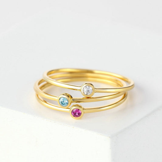 EmberTrue Birthstone Bands