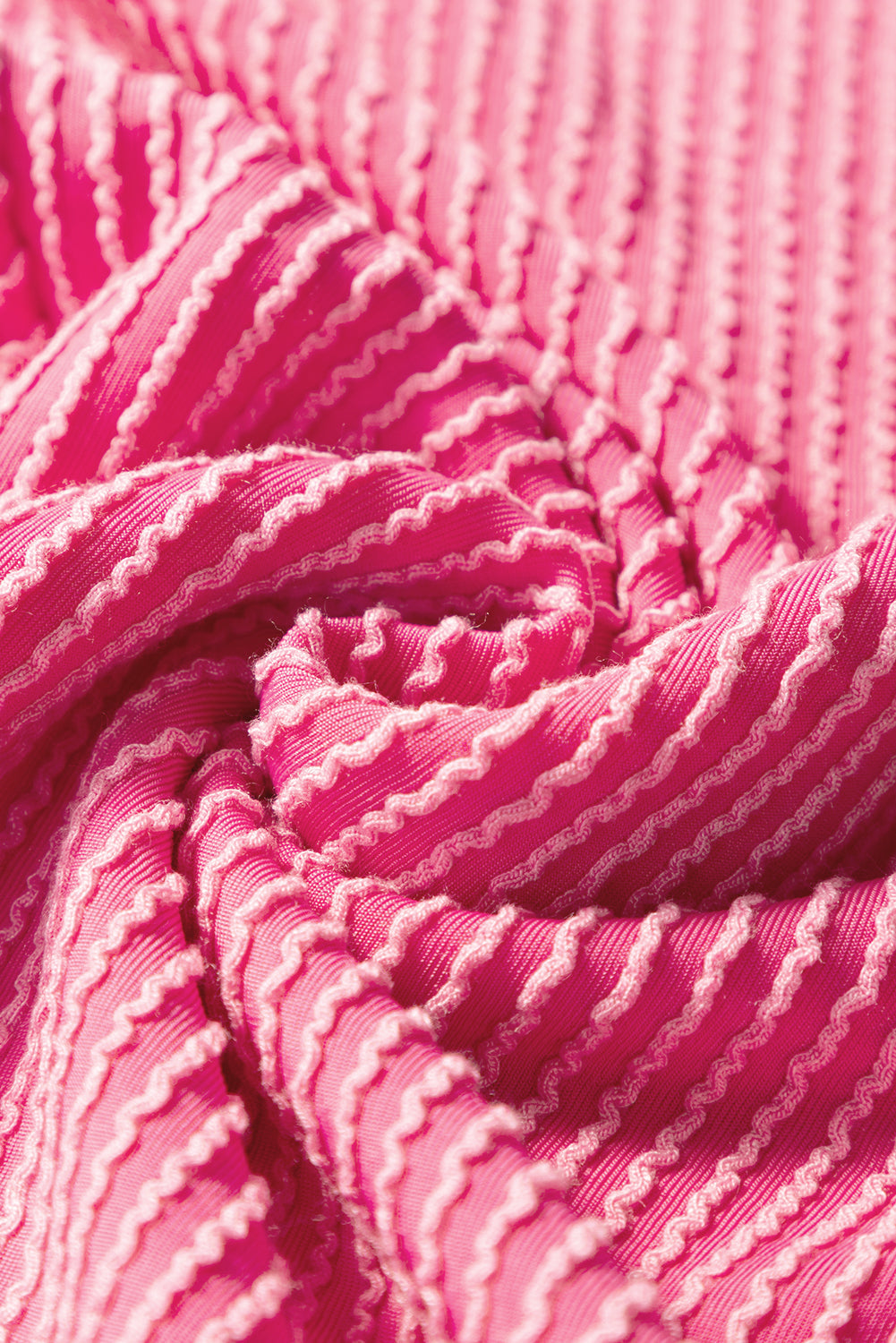 Solid Corded T-Shirt and Pants Set