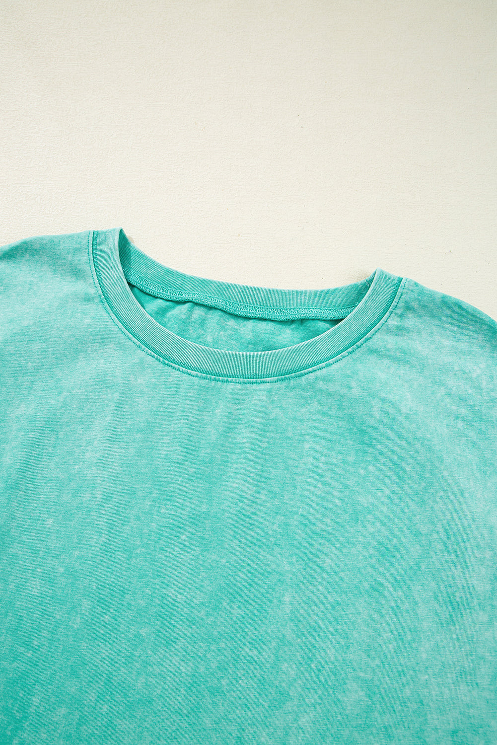 Mineral Wash Pocketed T-shirt Maxi Dress