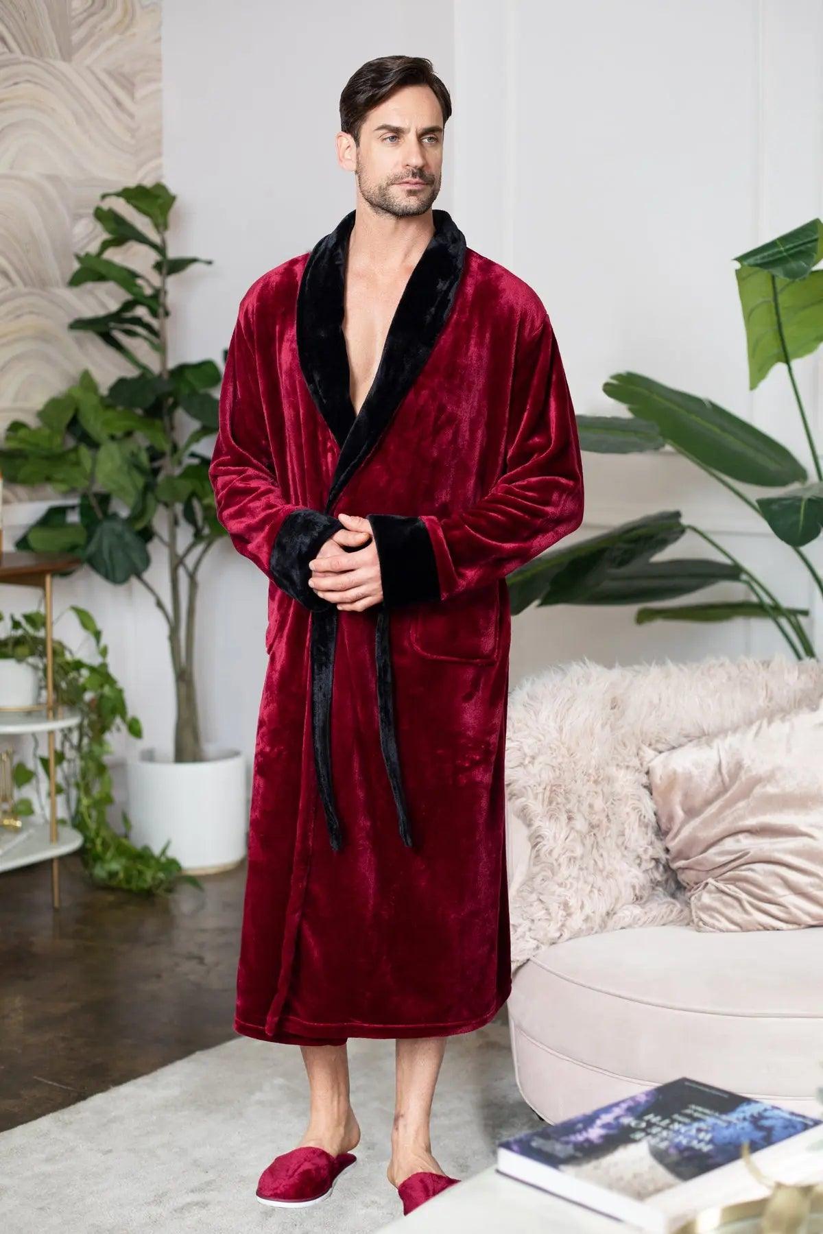 Cozy Mens Plush Robes – Built for Comfort, Designed to Last