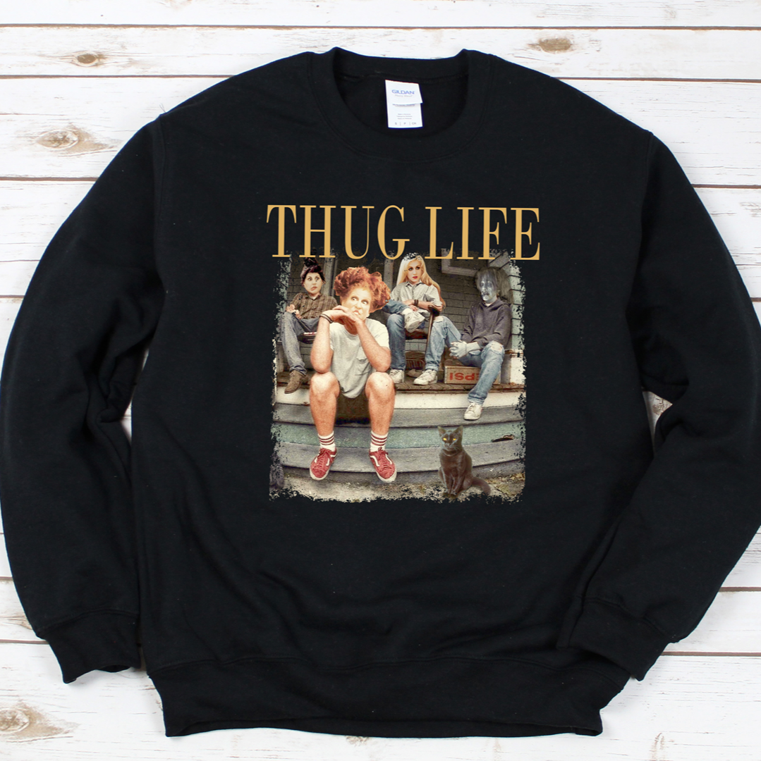Thug Life Hocus Pocus Tee OR Sweatshirt